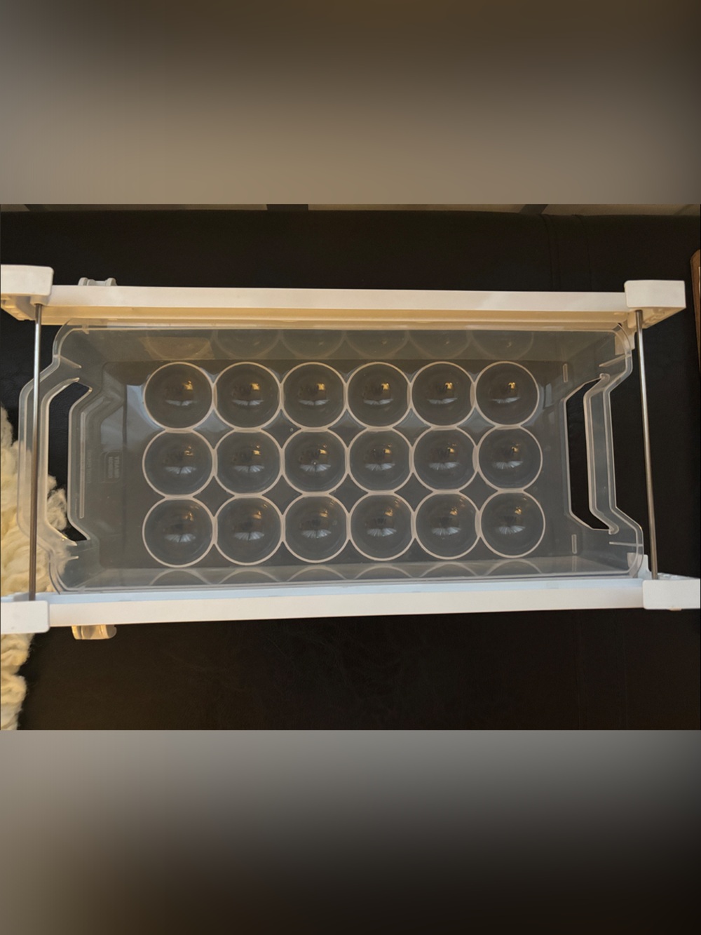 Egg holder for refrigerator drawer - Picture 2 of 4